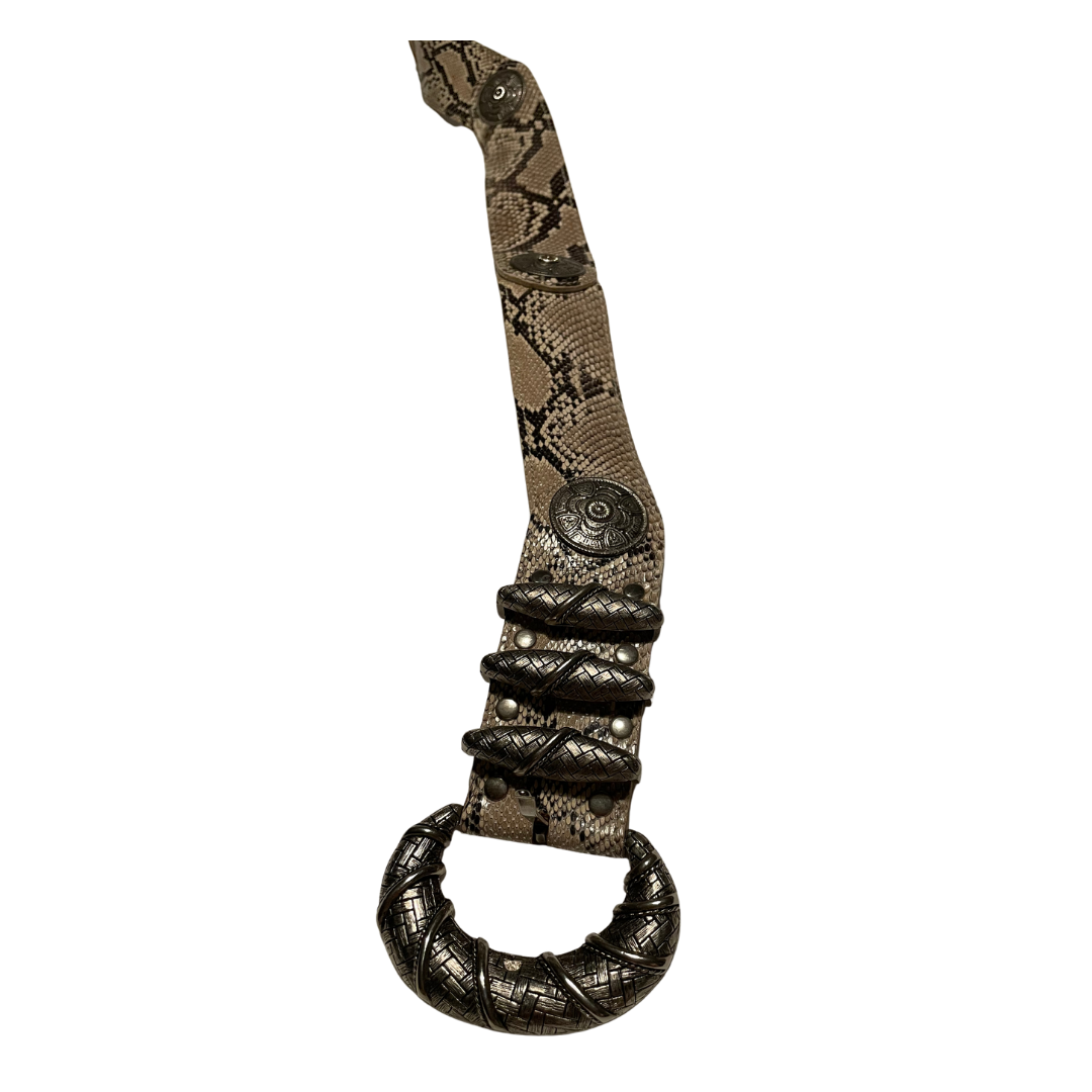Vinage Gürtel Animal Print