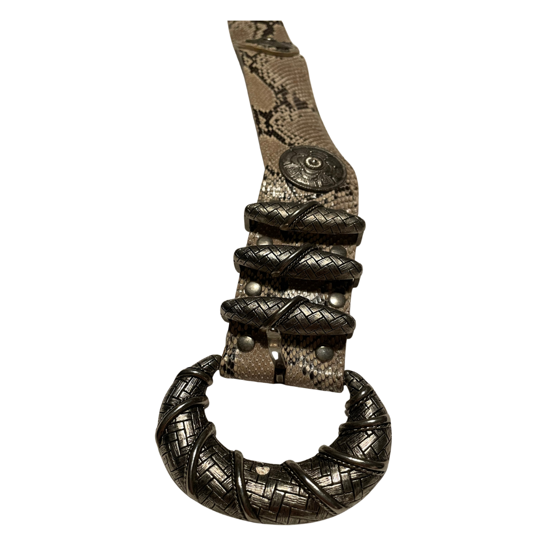 Vinage Gürtel Animal Print