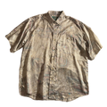 Vintage Hemd Creme mit Muster