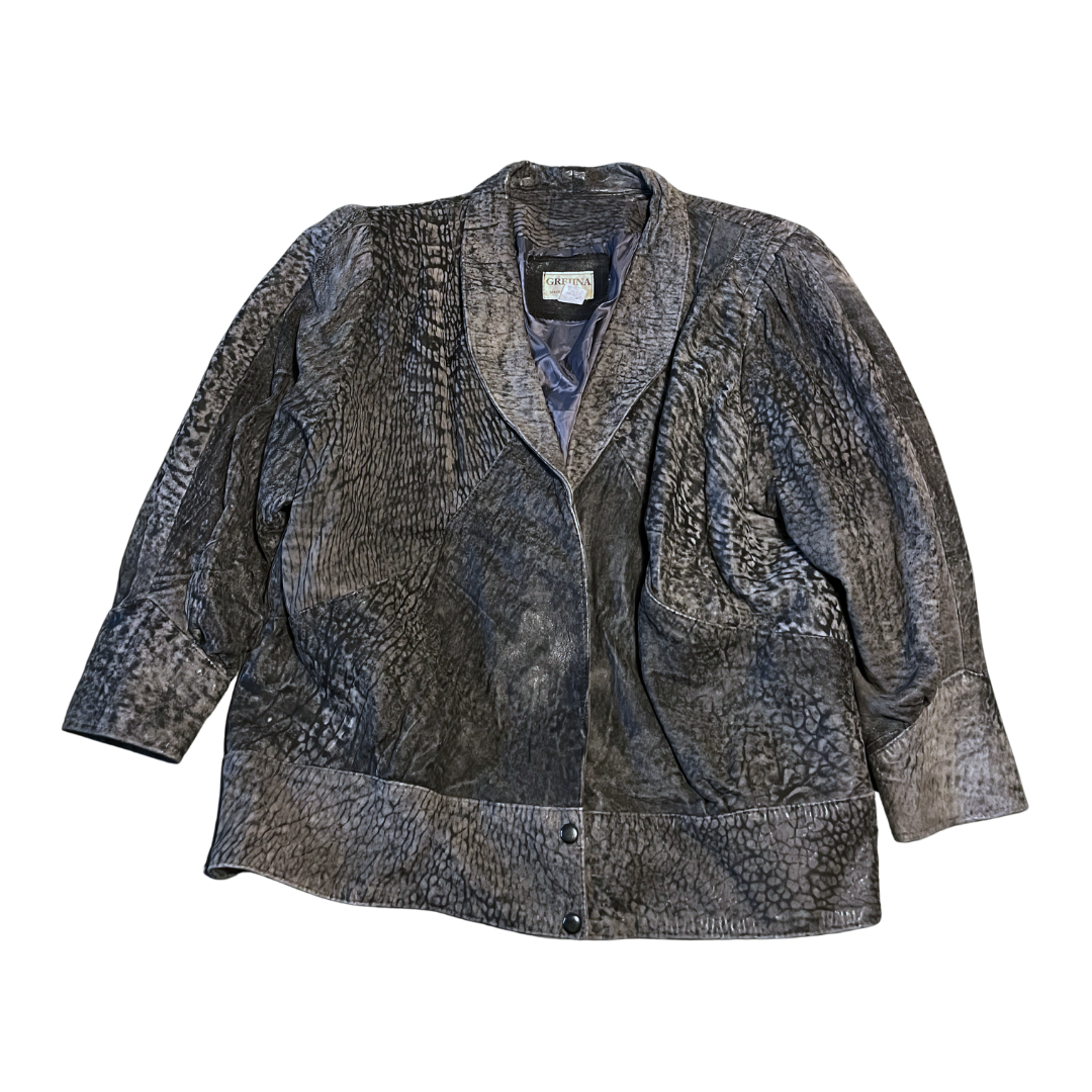 Vintage Lederjacke GREJINA