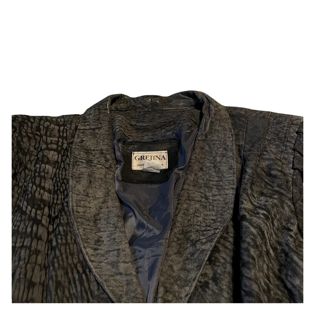 Vintage Lederjacke GREJINA