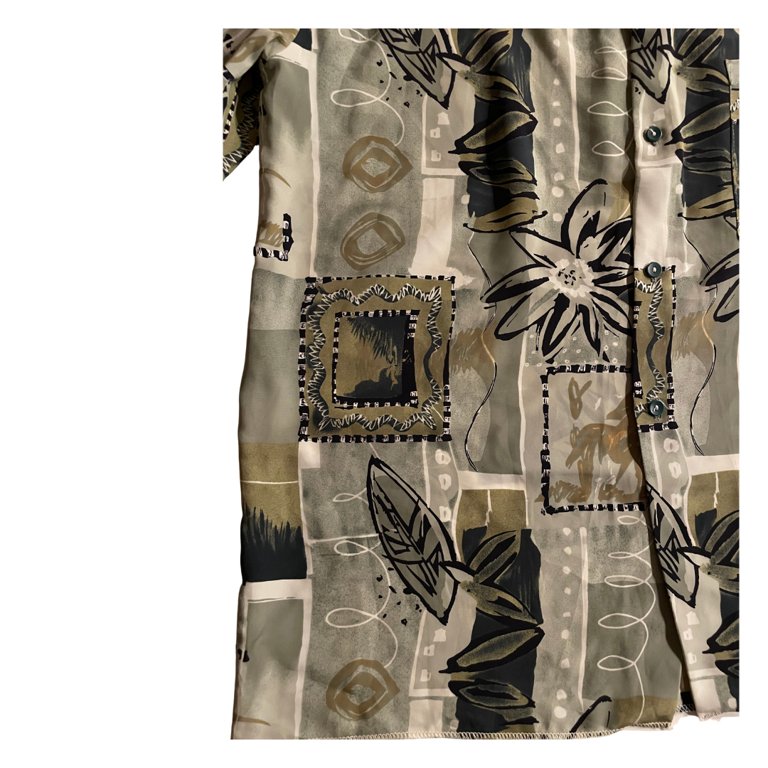 Vintage Hemd mit Muster