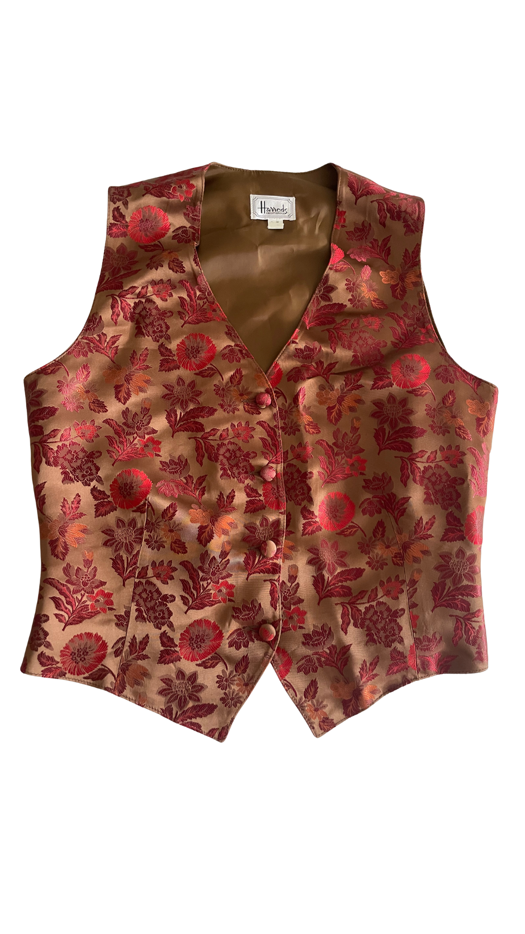 Vintage Weste Harrod´s