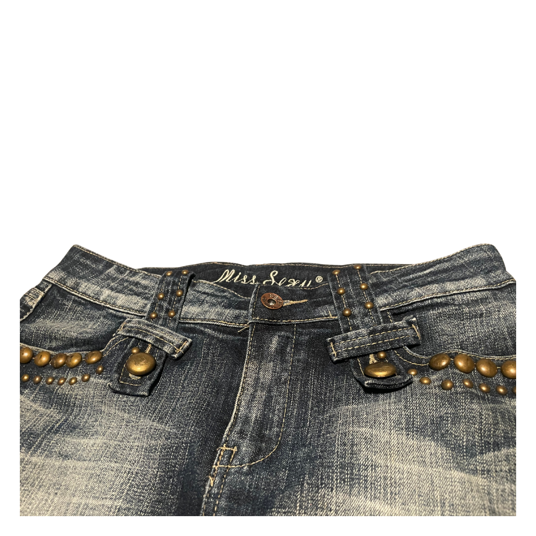 Vintage Mini Rock Denim Miss Sexy