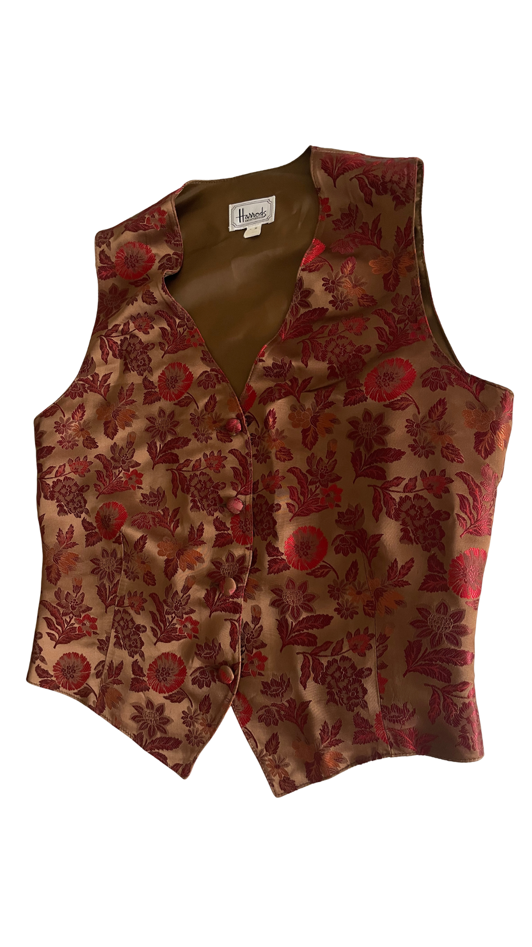 Vintage Weste Harrod´s