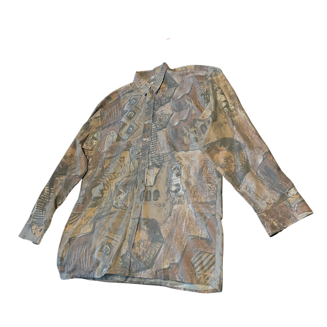 Vintage Hemd Langarm