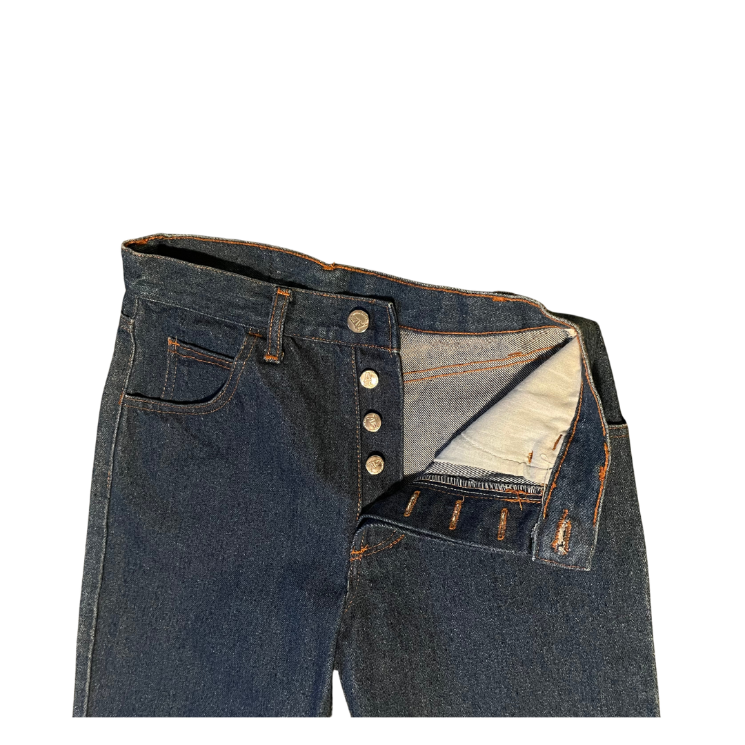 Vintage Jeanshose mit Schlag