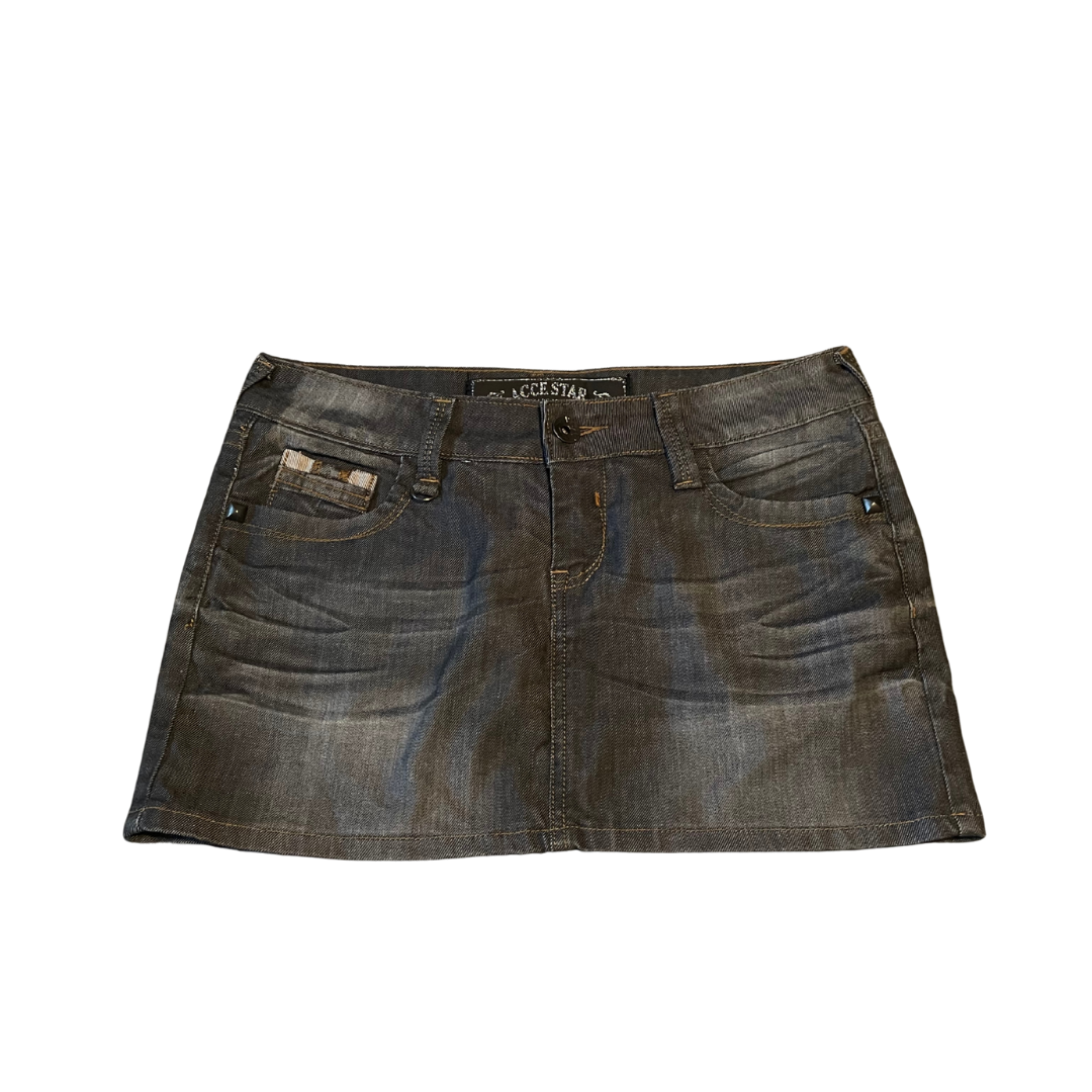 Jeans Mini Rock Y2K