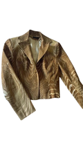 Vintage Blazer Braun mit Muster