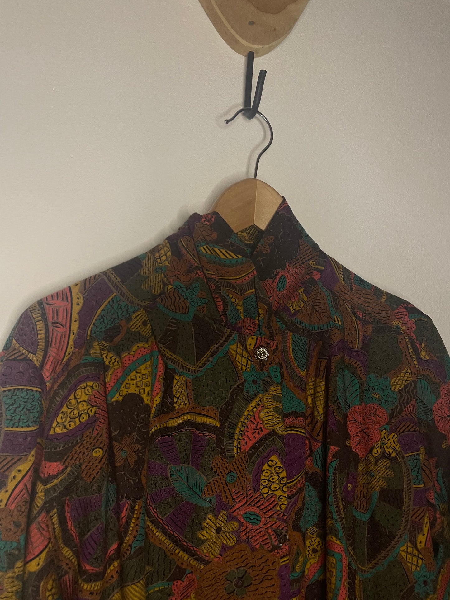 Vintage Hemd Multicolor