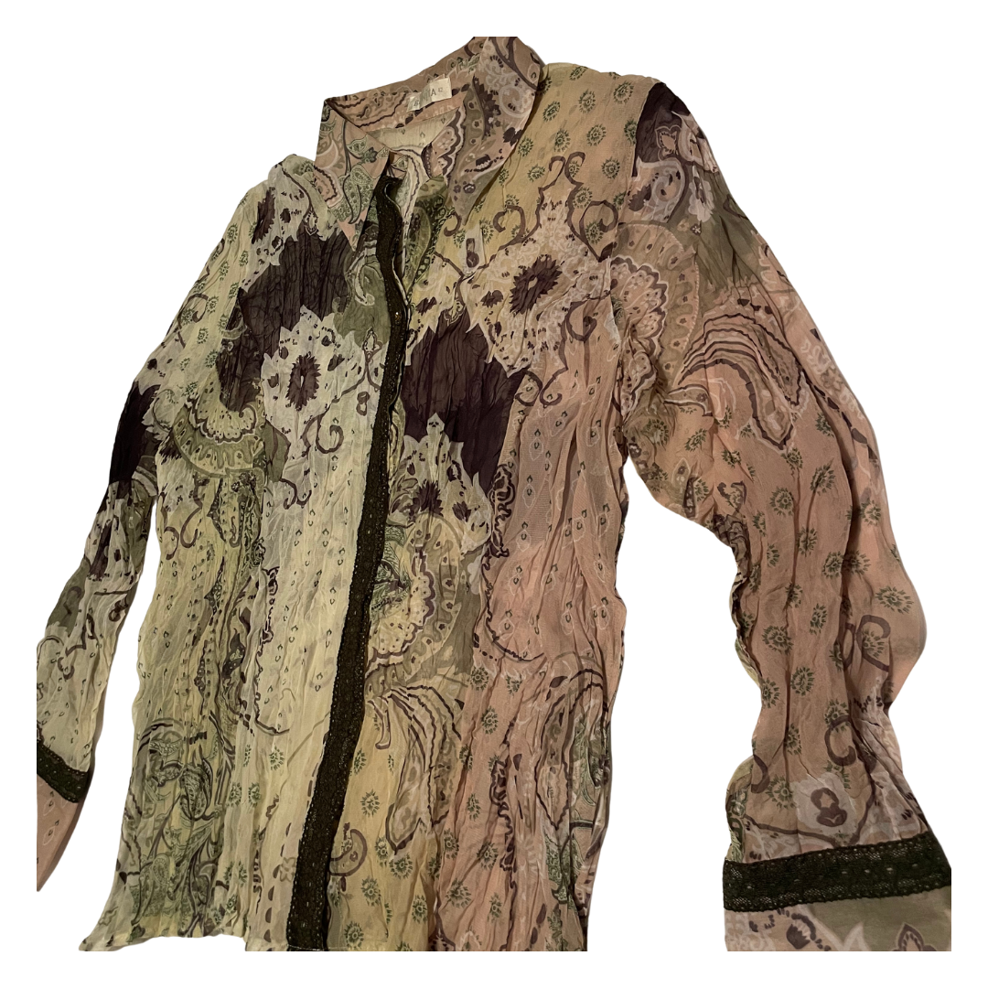 Bonita Langarm Bluse 90´s