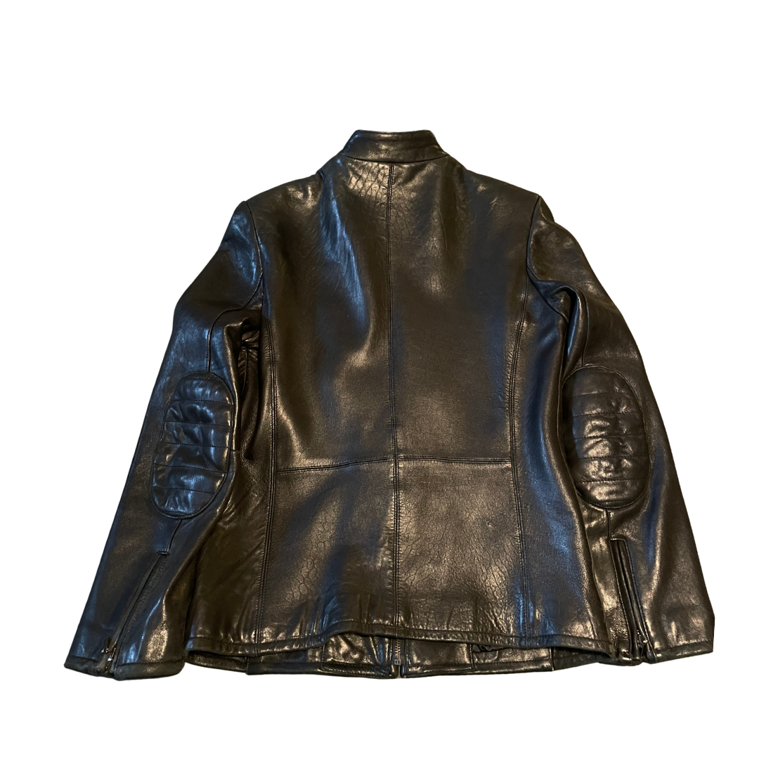 Vintage Biker Leder Jacke