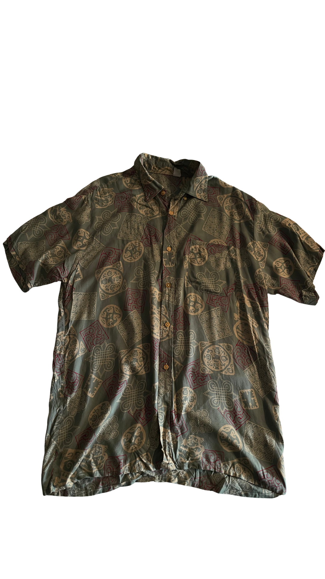Vintage Hemd mit Muster