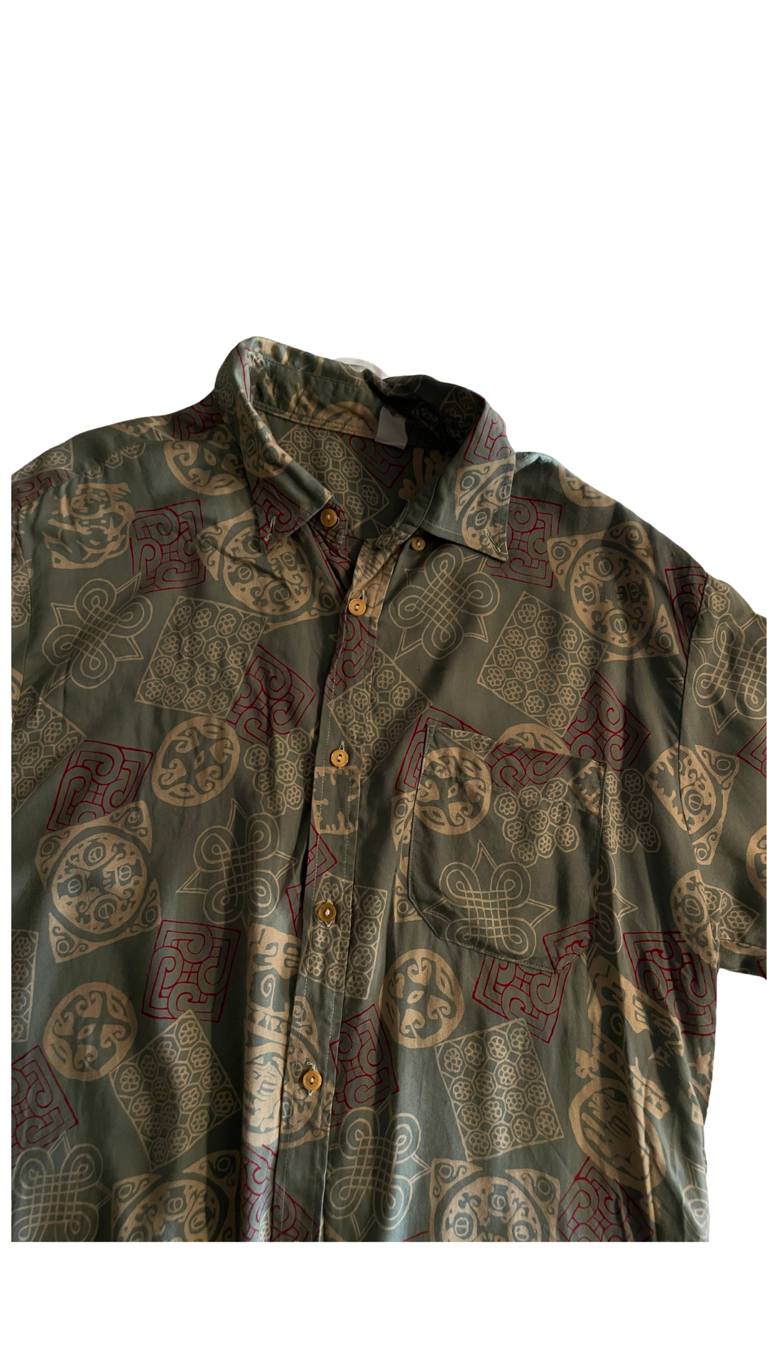 Vintage Hemd mit Muster