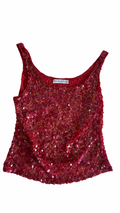 Vintage Top mit Pailletten